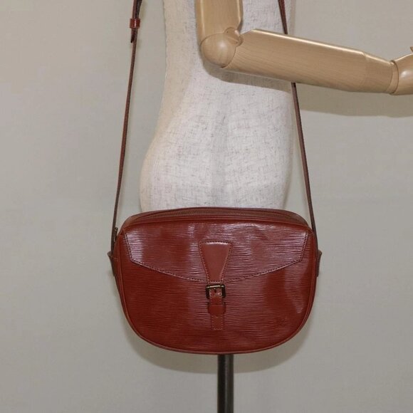 LOUIS VUITTON Epi Jeune FilleMM Shoulder Bag Brown M52153 LV Auth 129846 - Picture 3 of 16